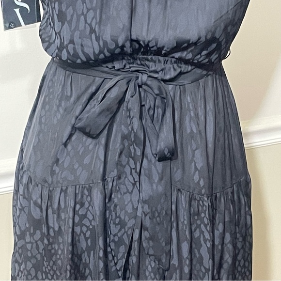 Simply Vera Vera Wang Black Sleeveless Smocked Dress NWT, Sz XS - Picture 15 of 16